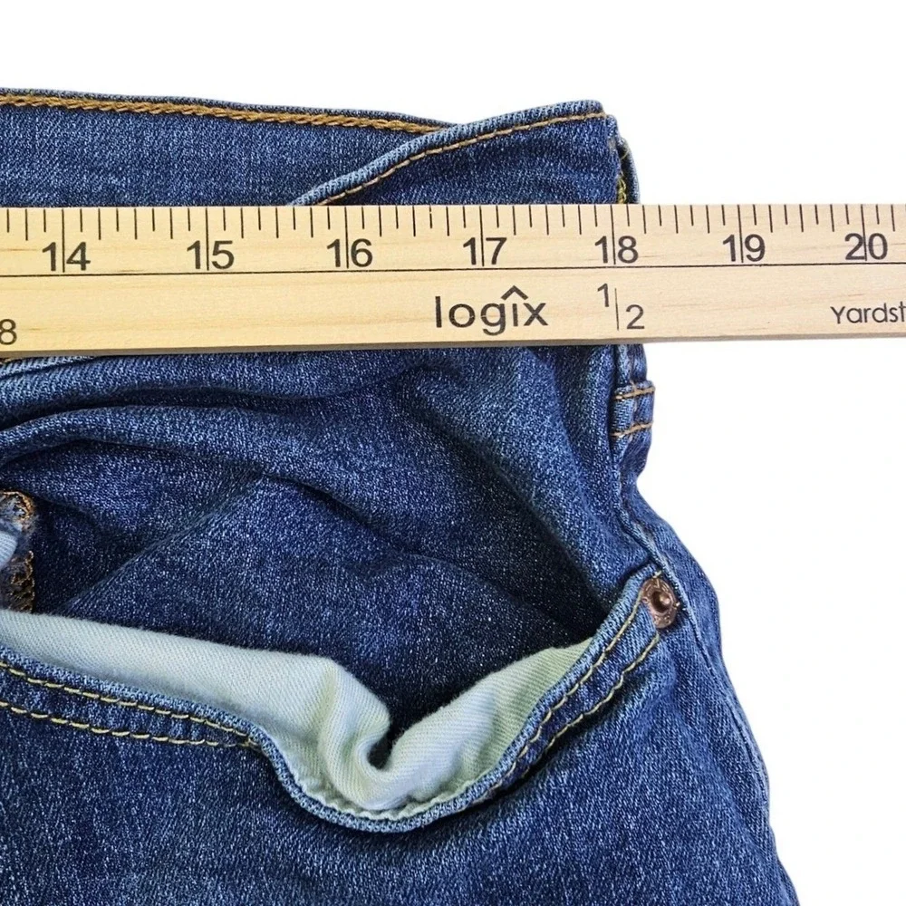 Levis 559 Relaxed Straight Jeans Mens 36x32 Medium Wash Blue Denim 00559-0421